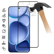 Oppo Find X8s Full Cover Tempered Glass Screen Protector - 9H - Black Edge