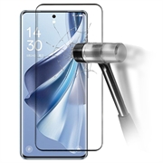 Oppo Reno10 Pro/Reno10 Pro+ Full Cover Tempered Glass Screen Protector - 9H - Black Edge