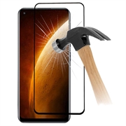 Realme Narzo 60 Full Cover Tempered Glass Screen Protector - 9H - Black Edge