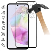 Samsung Galaxy A35 Full Cover Tempered Glass Screen Protector - 9H - Black Edge