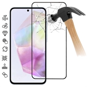 Samsung Galaxy A36 Full Cover Tempered Glass Screen Protector - 9H - Black Edge