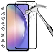 Samsung Galaxy A55 Full Cover Tempered Glass Screen Protector - 9H - Black Edge