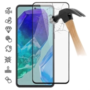 Samsung Galaxy M55 Full Cover Tempered Glass Screen Protector - 9H - Black Edge