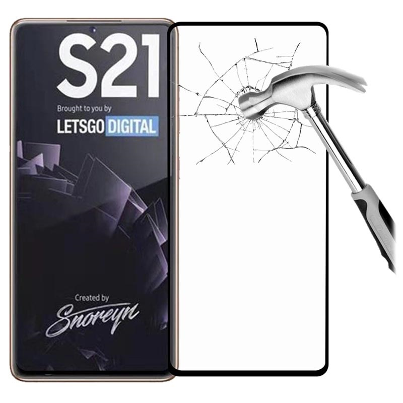 Full Cover Samsung Galaxy S21 Tempered Glass Screen Protector