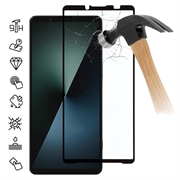 Sony Xperia 1 VIII Full Cover Tempered Glass Screen Protector - 9H - Black Edge