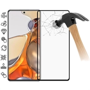 Xiaomi 11T/11T Pro Full Cover Tempered Glass Screen Protector - 9H - Black Edge