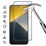 Xiaomi Poco X8 Full Cover Tempered Glass Screen Protector - 9H - Black Edge