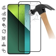 Xiaomi Redmi Note 13 Pro+ Full Cover Tempered Glass Screen Protector - 9H - Black Edge