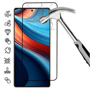 Xiaomi Redmi Note 13R Pro Full Cover Tempered Glass Screen Protector - 9H - Black Edge