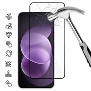 Xiaomi Redmi Note 17 Pro Max Full Cover Tempered Glass Screen Protector - 9H - Black Edge