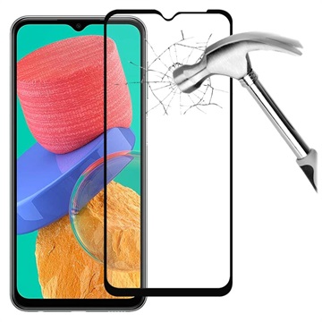 Full Cover Samsung Galaxy M33 Tempered Glass Screen Protector - Black