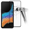 Full Cover Samsung Galaxy Xcover6 Pro Tempered Glass Screen Protector - Black
