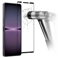 Full Cover Sony Xperia 1 IV Tempered Glass Screen Protector - Black