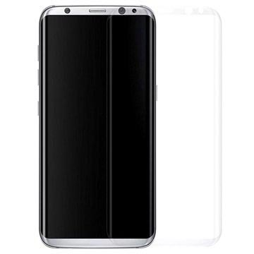 Samsung Galaxy S8 Full Coverage Tempered Glass Screen Protector - Transparent