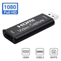 Full HD 1080p HDMI to USB Video Capture Card