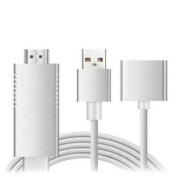 Full HD Mirroring Cable - Lightning, microUSB, USB-C/HDMI Adapter
