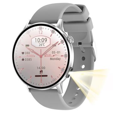 G34 1.32" AMOLED Smart Watch with Bluetooth Calls, Health Monitoring & Fitness Tracking – Grey