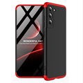 GKK Detachable Samsung Galaxy S21 FE 5G Case - Red / Black