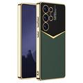 Samsung Galaxy S25 Ultra GKK Electroplated Hybrid Case - Green
