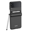 GKK Samsung Galaxy Z Flip3 5G Hybrid Case with Stylus Pen - Black