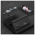 GKK Magnetic Fold Samsung Galaxy Z Fold3 5G Hybrid Case - Black