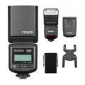 GODOX TT520III Manual Flash with RT Wireless Trigger - GN33, 433MHz