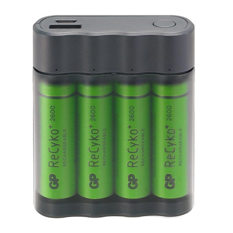 GP Charge AnyWay AA/AAA USB Battery Charger & Powerbank