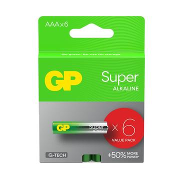 GP Super G-Tech LR03/AAA Alkaline Batteries