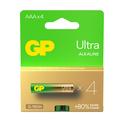 GP Ultra G-Tech LR03/AAA Batteries - 4 Pcs.
