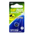 GP Ultra Plus Silver Oxide 377/SR66 Button Cell Battery