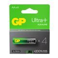GP Ultra+ G-Tech LR6/AA Batteries - 4 Pcs.