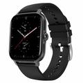 GT21 Smart Watch with 1.75" HD Display - Heart Rate & ECG Monitor, IP67 - Black