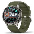 GT45 Outdoor Smartwatch with Danish Language - 1.6" HD Display - Green