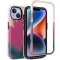 Stylish Gradient iPhone 14 Plus Hybrid Case