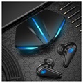 Gaming TWS Earphones with Microphone K55 - Blue / Black