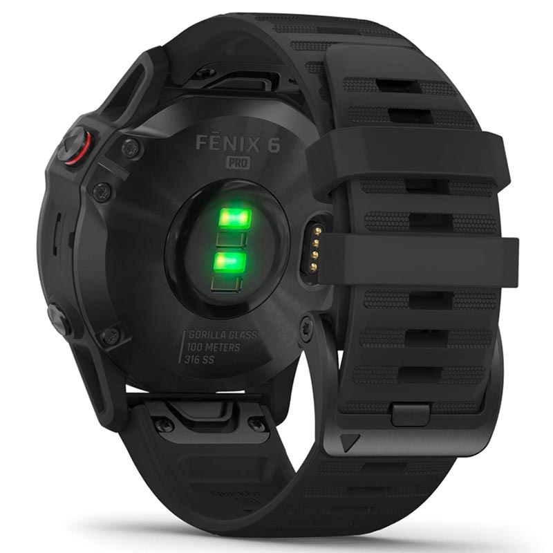 Garmin Fenix 6 Smartwatch - Pro - 47mm - Black