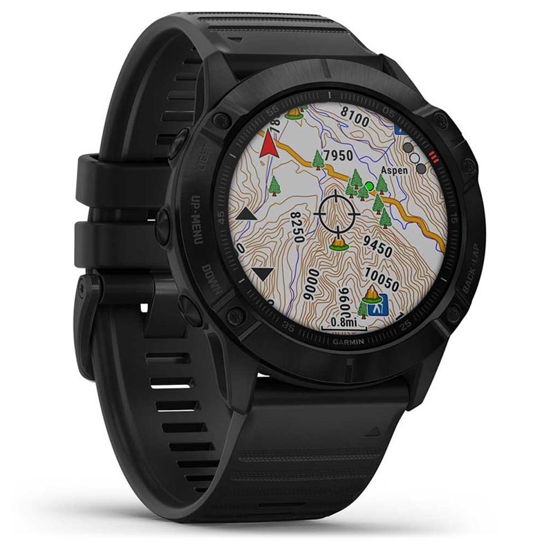 Garmin Fenix 6x Pro Gps Smartwatch 51mm Black Black