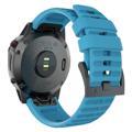 Garmin Fenix 7X/6X GPS/6X Pro Soft Silicone Strap - Blue