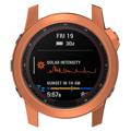 Garmin Fenix 7X/7X Solar Electroplated TPU Case - Rose Gold