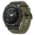 Garmin Fenix Tech-Protect Nylon Classic Strap - 51mm - Military Green