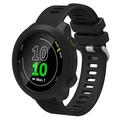 Garmin Forerunner 158 Replacement Silicone Strap with Integrated Frame - Black