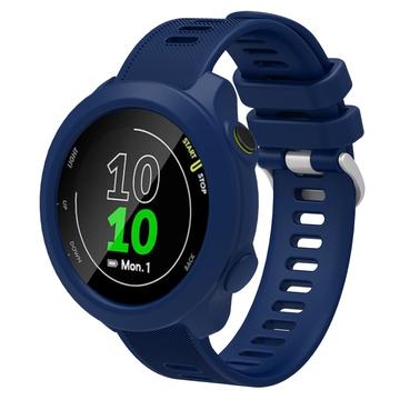 Garmin Forerunner 158 Replacement Silicone Strap with Integrated Frame - Blue