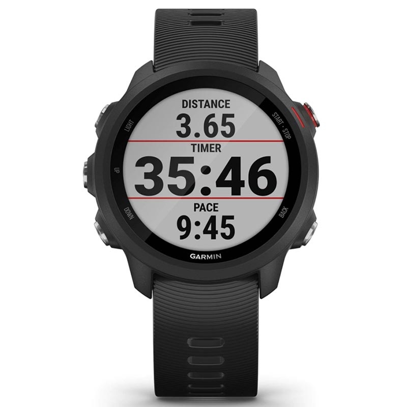 garmin 245 music size