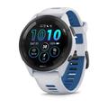 Garmin Forerunner 265 Sports Smartwatch - 46mm - Whitestone / Tidal Blue