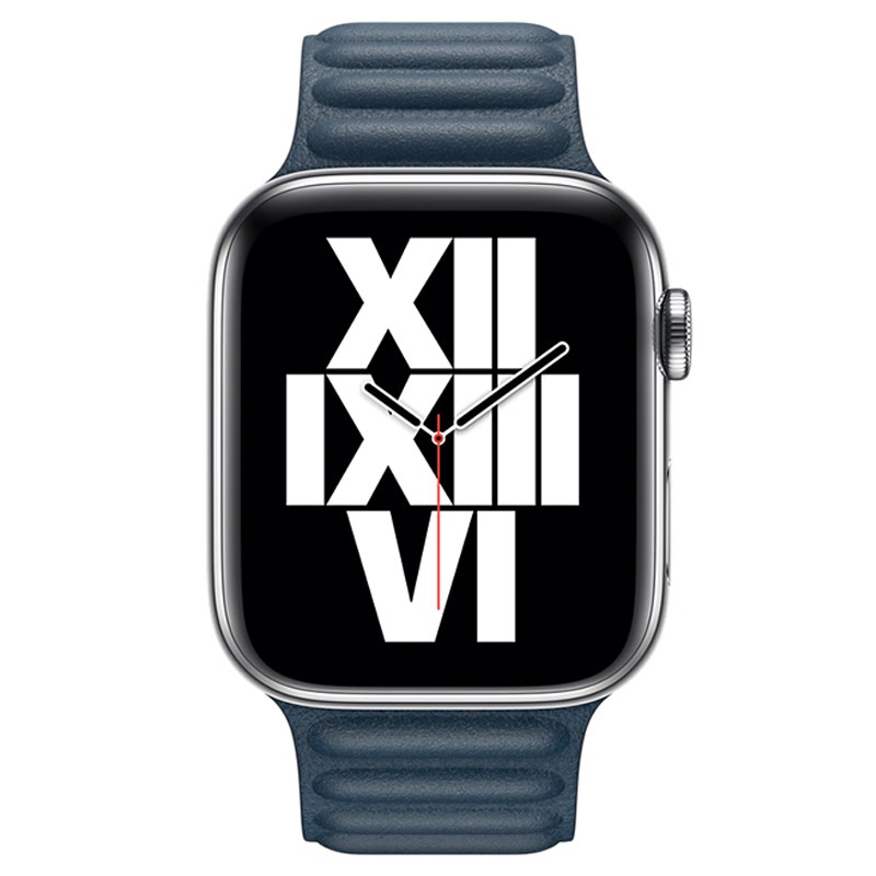 Apple Watch 7/SE/6/5/4/3/2/1 Leather Link MY9N2ZM/A - 45mm/44mm/42mm - M/L