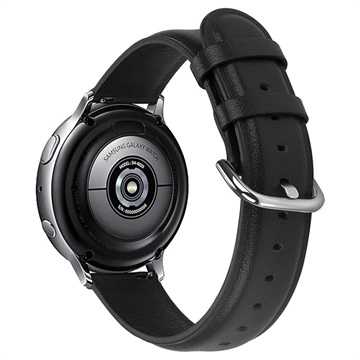 Samsung Galaxy Watch Active2 Genuine Leather Strap - 44mm - Black