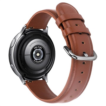 Samsung Galaxy Watch Active2 Genuine Leather Strap - 44mm - Brown