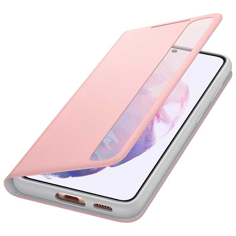 Samsung Galaxy S21 5g Clear View Cover Ef Zg991cpegee Open Box Excellent Pink Samsung Galaxy S21 5g Clear View Cover Ef Zg991cpegee Open Box Excellent Pink