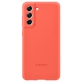 Samsung Galaxy S21 FE 5G Silicone Cover EF-PG990TPEGWW - Coral