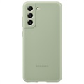 Samsung Galaxy S21 FE 5G Silicone Cover EF-PG990TMEGWW - Olive Green